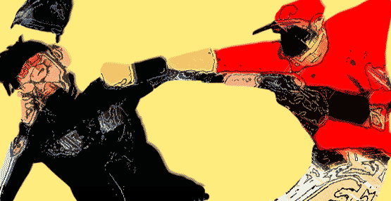 Bautista Get Punched